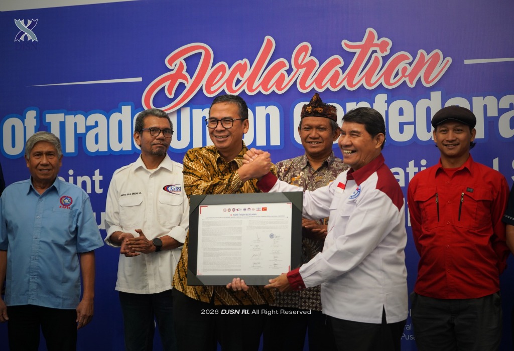 DJSN Bersama 9 Konfederasi Serikat Pekerja Deklarasikan Komitmen Reformasi SJSN Menuju Cakupan Universal